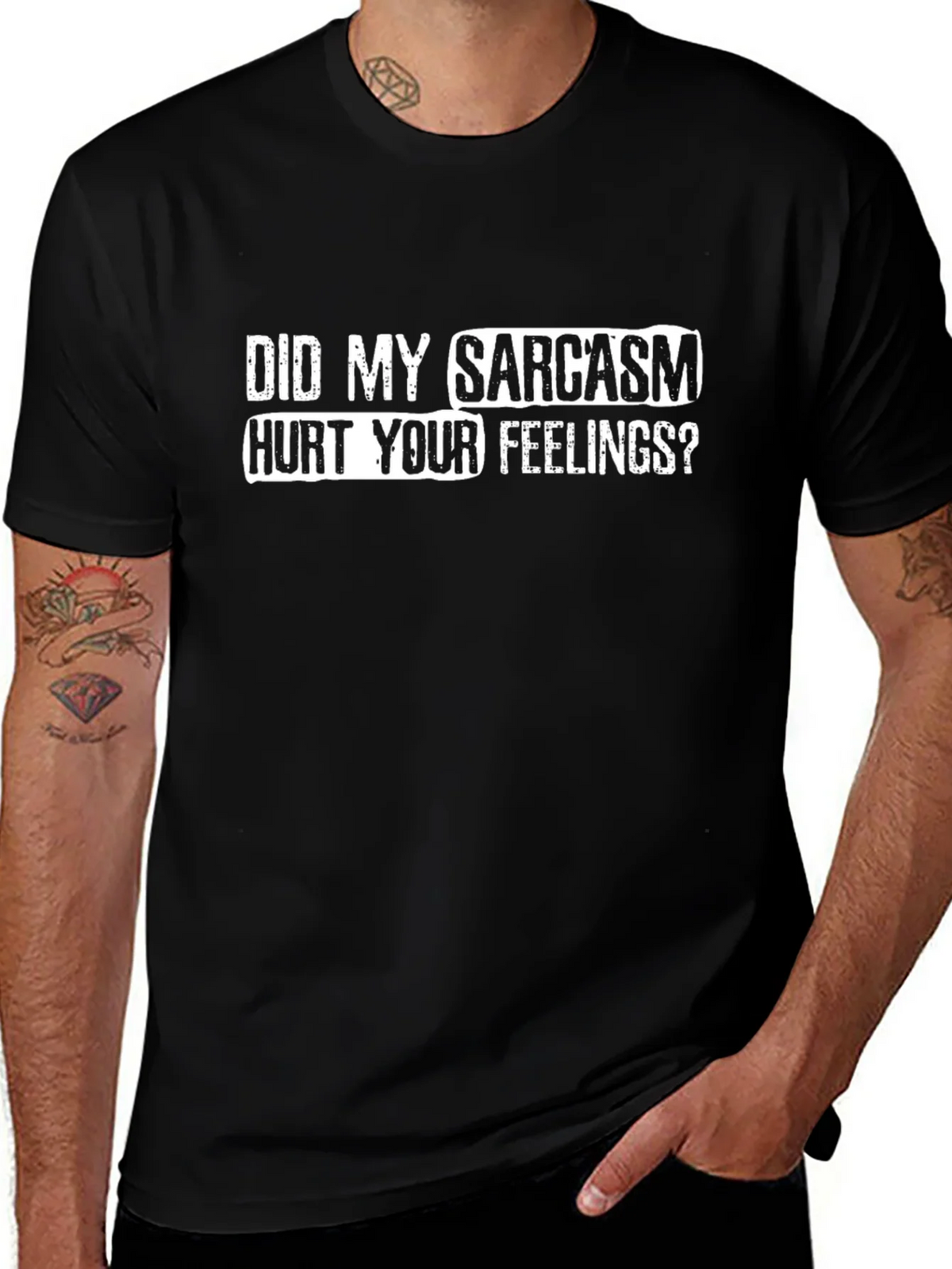 Sarcasm Graphic Tee - Funny Humor T-Shirt product image 1