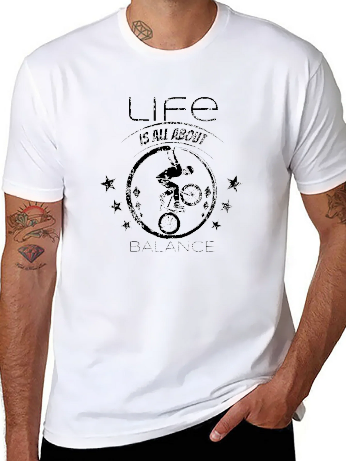 Life Is All About Balance Graphic Tee product image 7