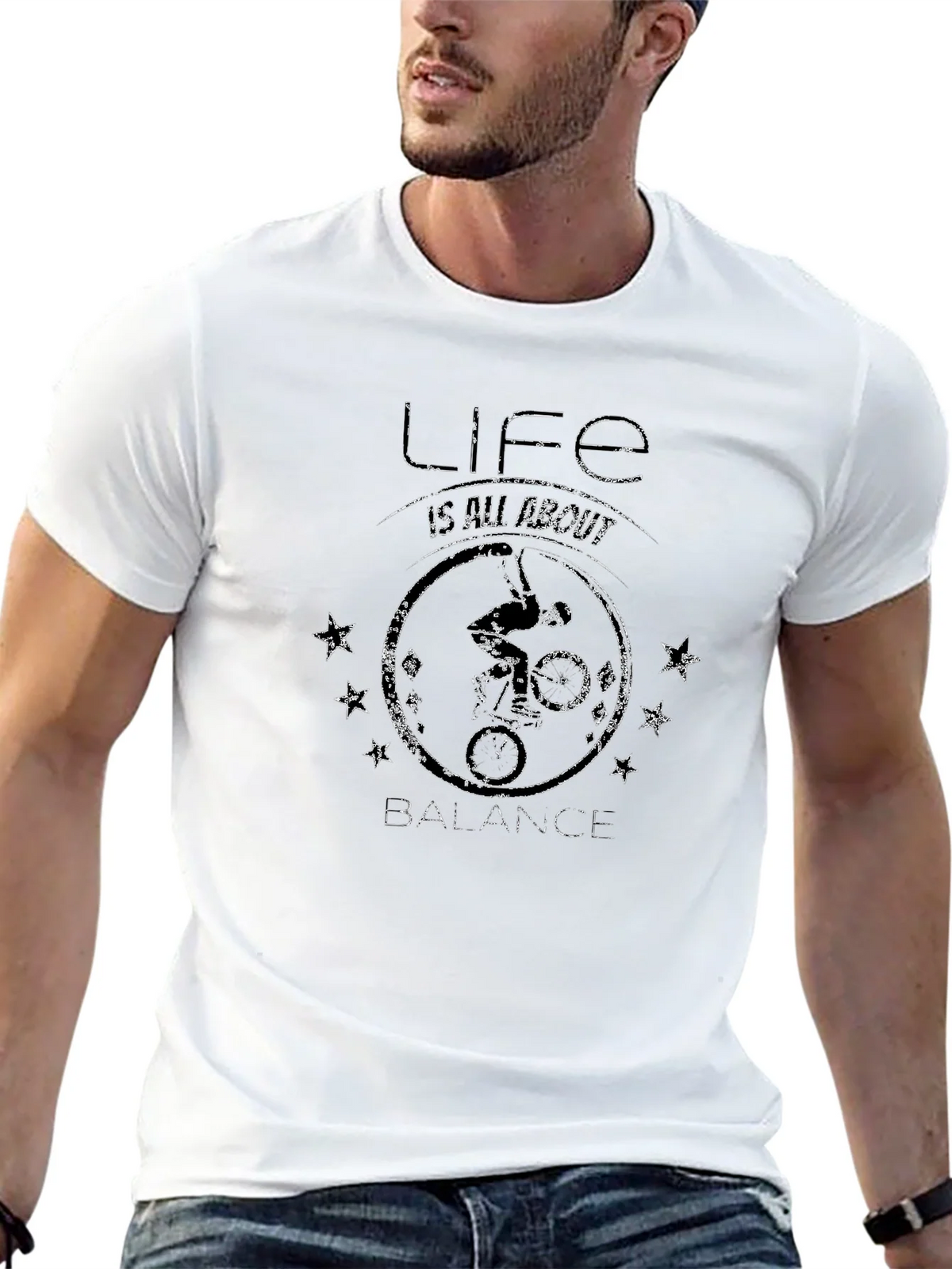 Life Is All About Balance Graphic Tee product image 12