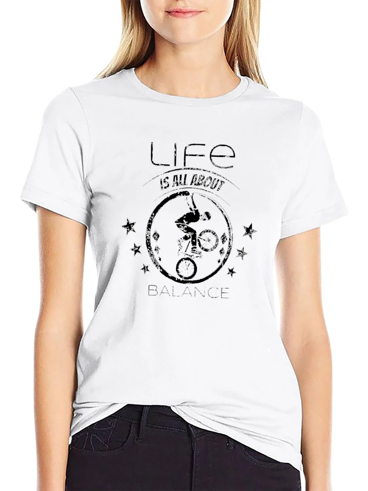 Life Is All About Balance Graphic Tee product image 8