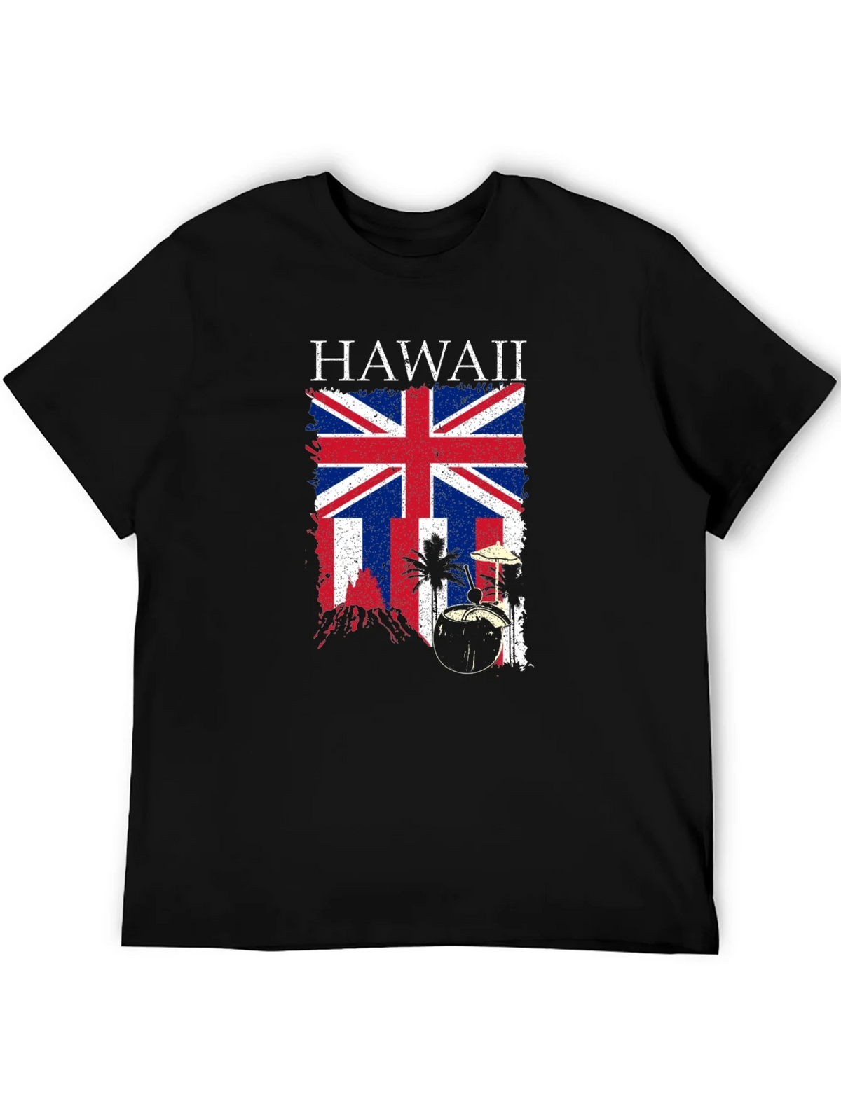 Hawaii UK Flag Graphic T-Shirt product image 5