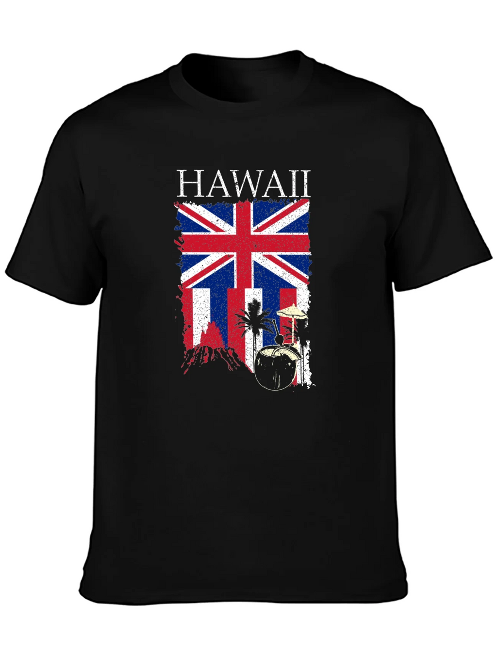 Hawaii UK Flag Graphic T-Shirt product image 3