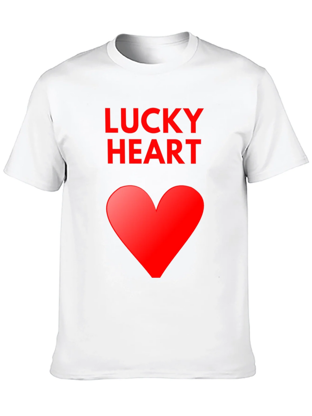 Lucky Heart Graphic Tee - Soft Cotton Blend product image 9