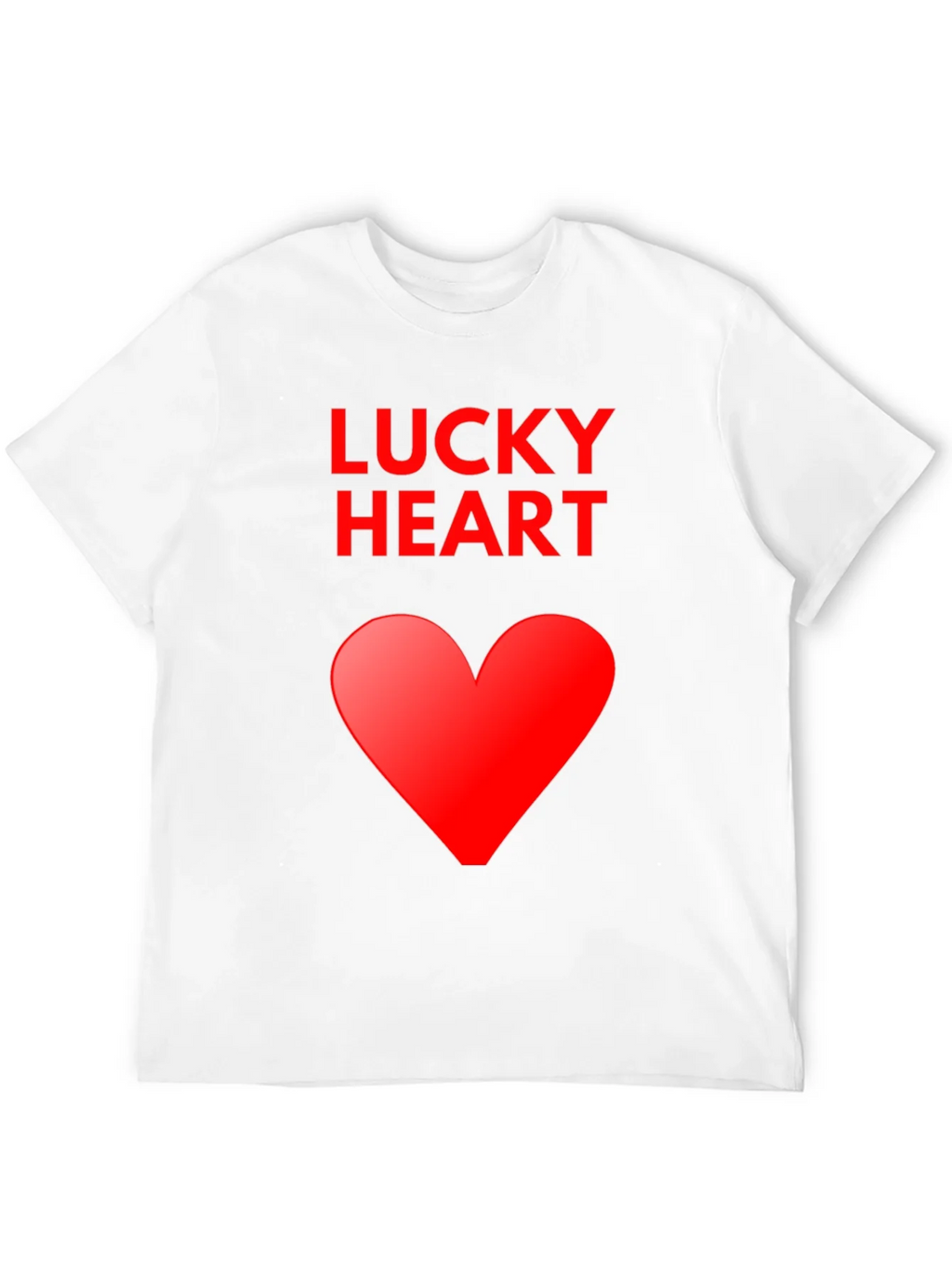 Lucky Heart Graphic Tee - Soft Cotton Blend product image 11