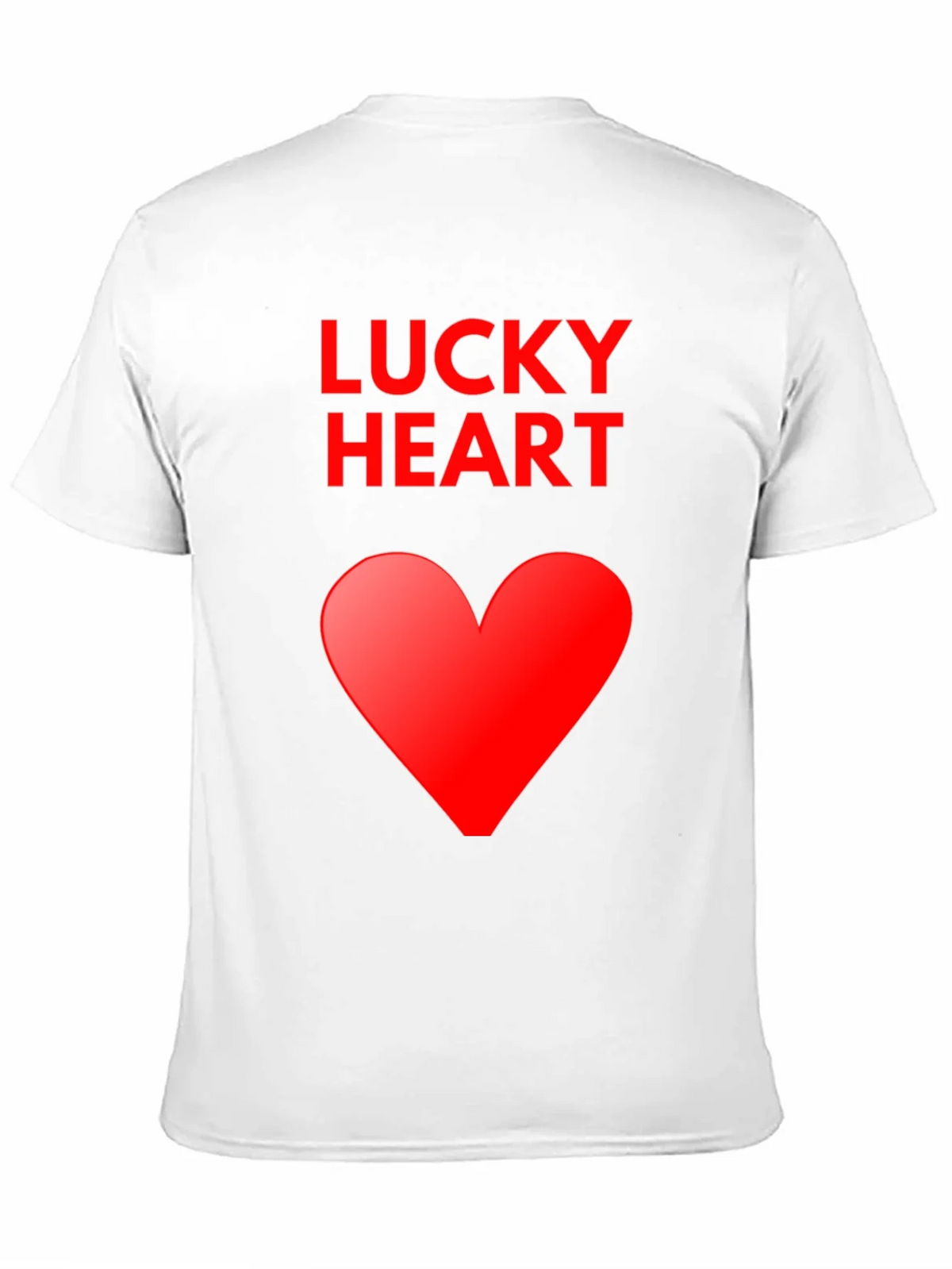 Lucky Heart Graphic Tee - Soft Cotton Blend product image 10