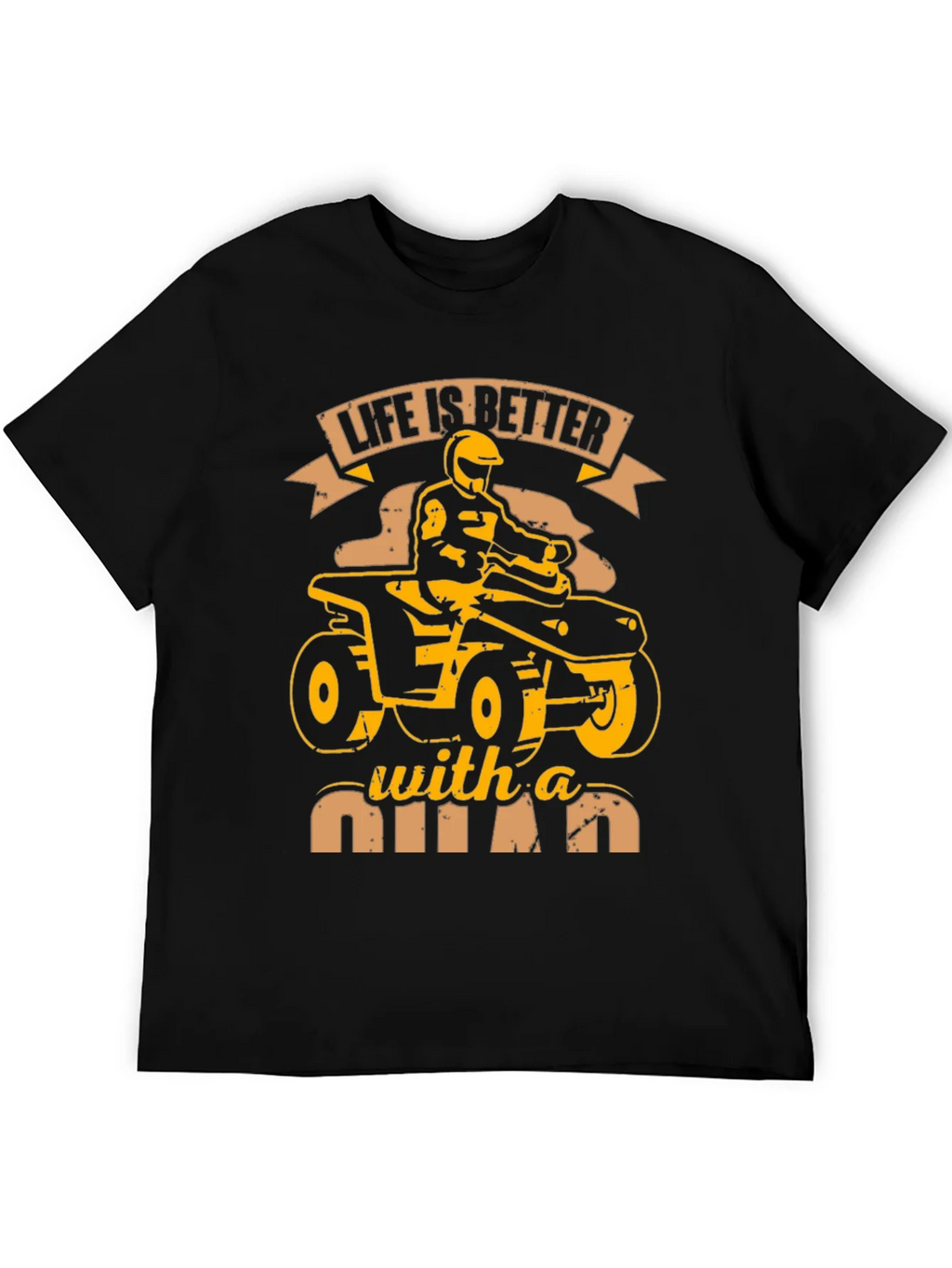 Life is Better With a Quad Graphic T-Shirt product image 5