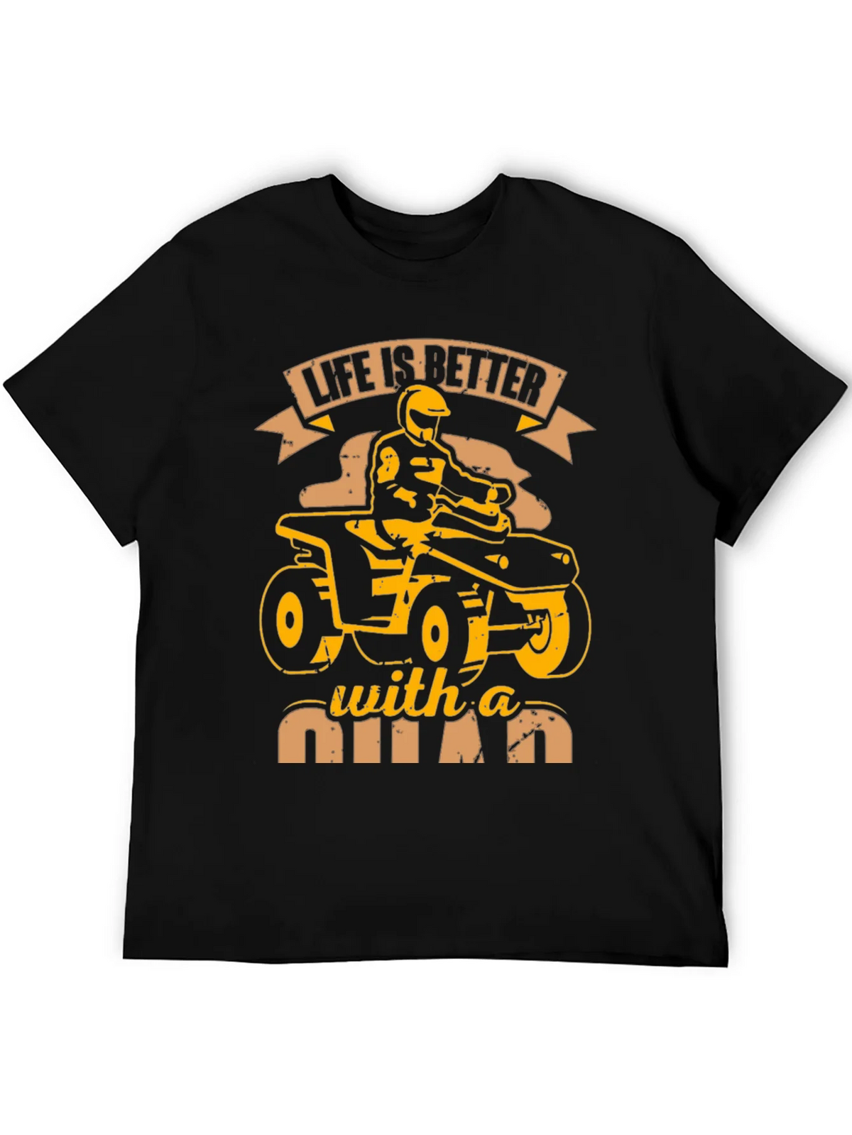 Life is Better With a Quad Graphic T-Shirt product image 5