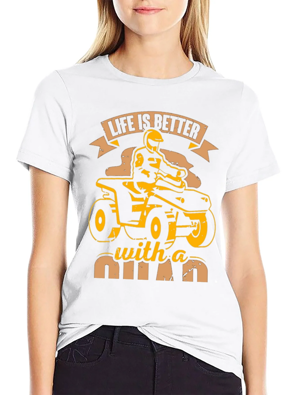 Life is Better With a Quad Graphic T-Shirt product image 8
