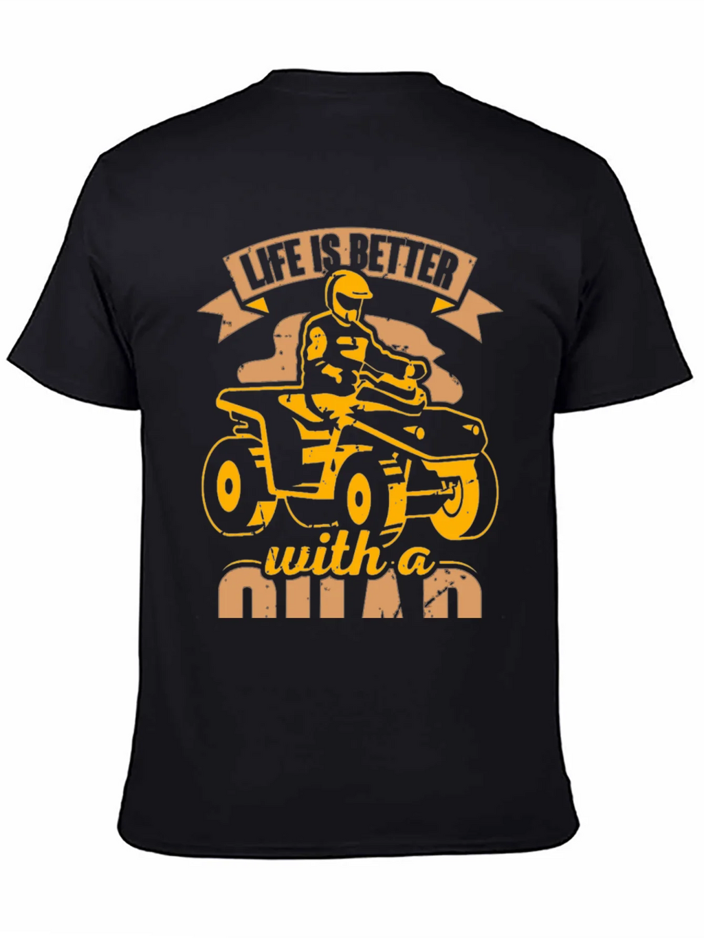Life is Better With a Quad Graphic T-Shirt product image 4