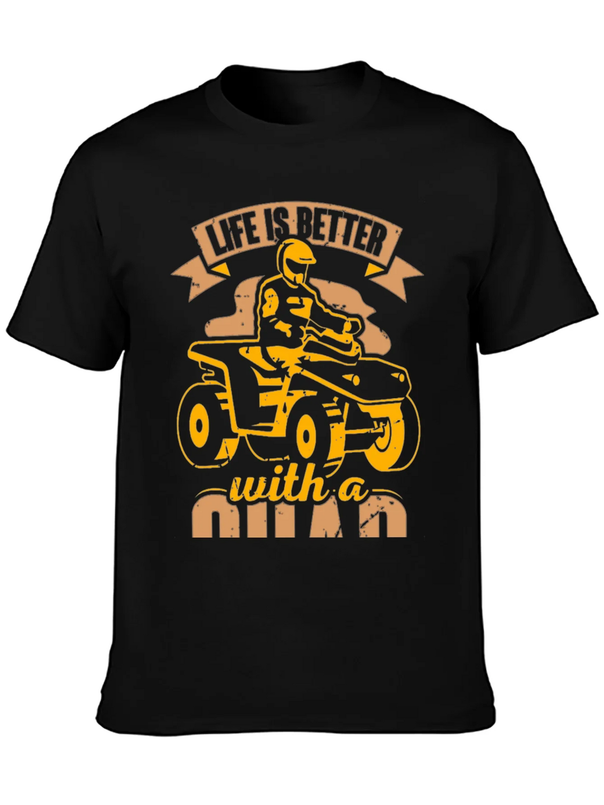 Life is Better With a Quad Graphic T-Shirt product image 3