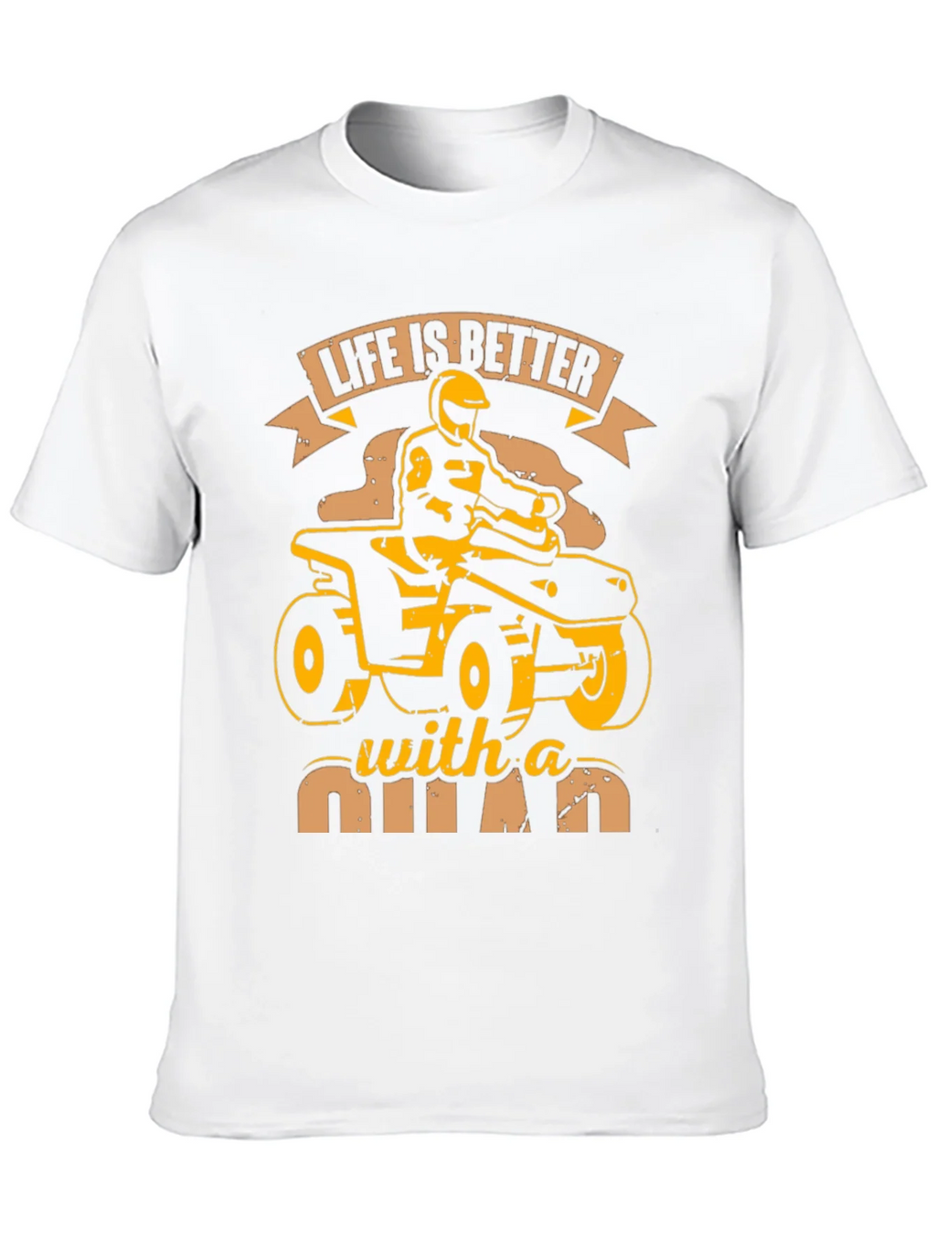 Life is Better With a Quad Graphic T-Shirt product image 9