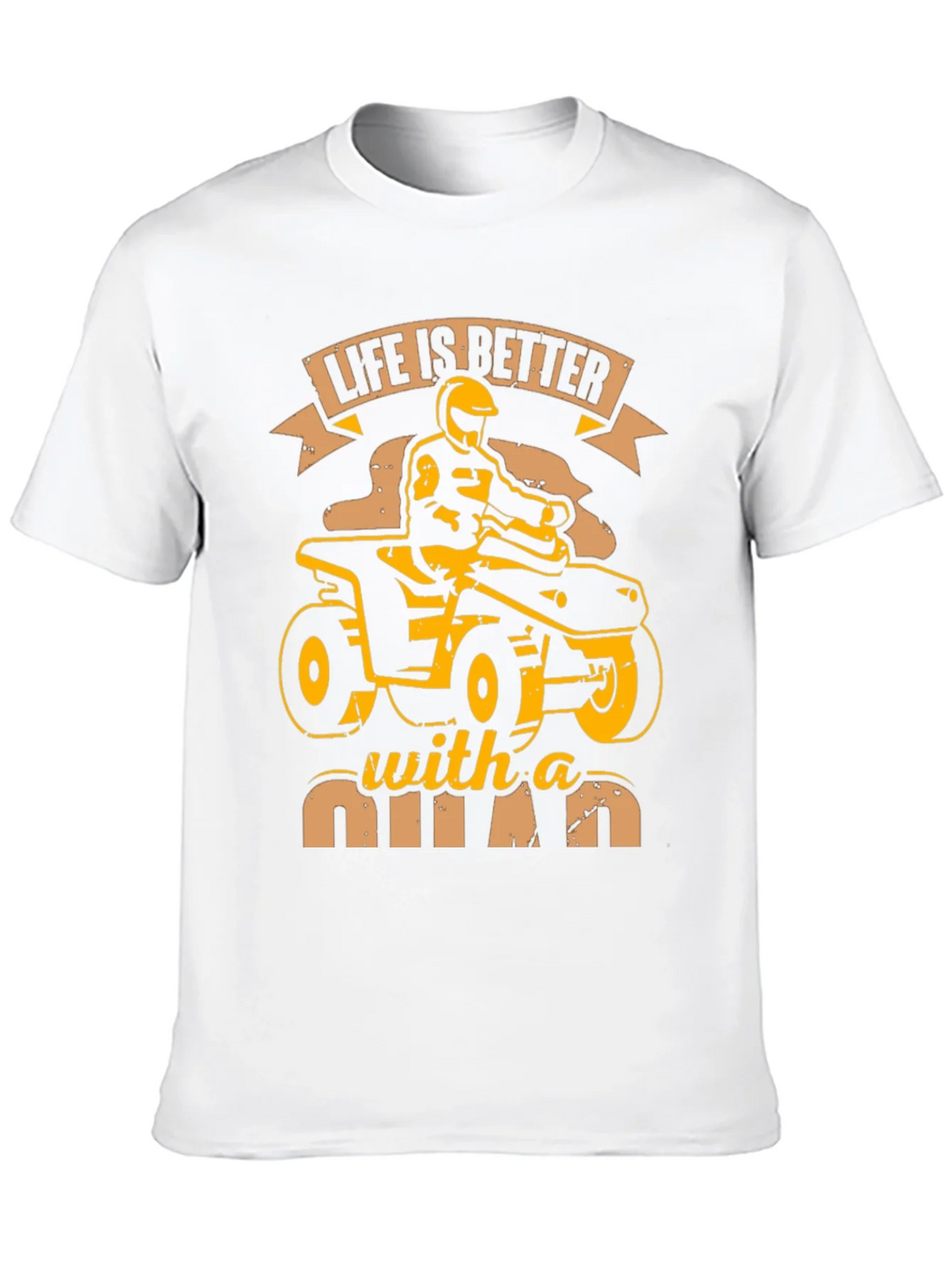 Life is Better With a Quad Graphic T-Shirt product image 9