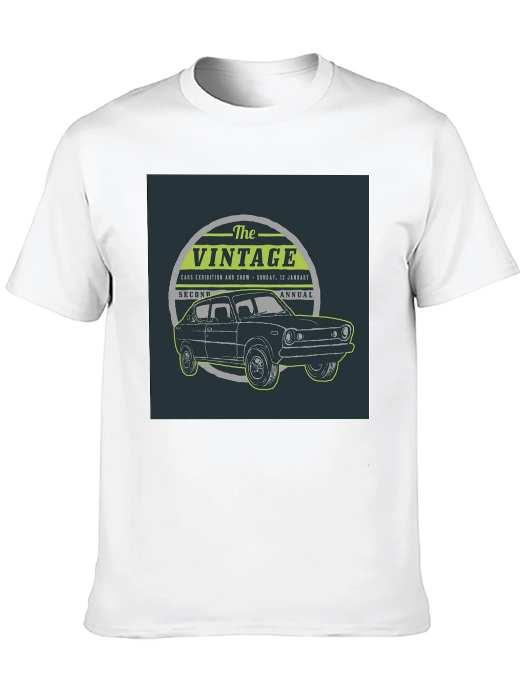 Vintage Car Show T-Shirt - Black product image 9