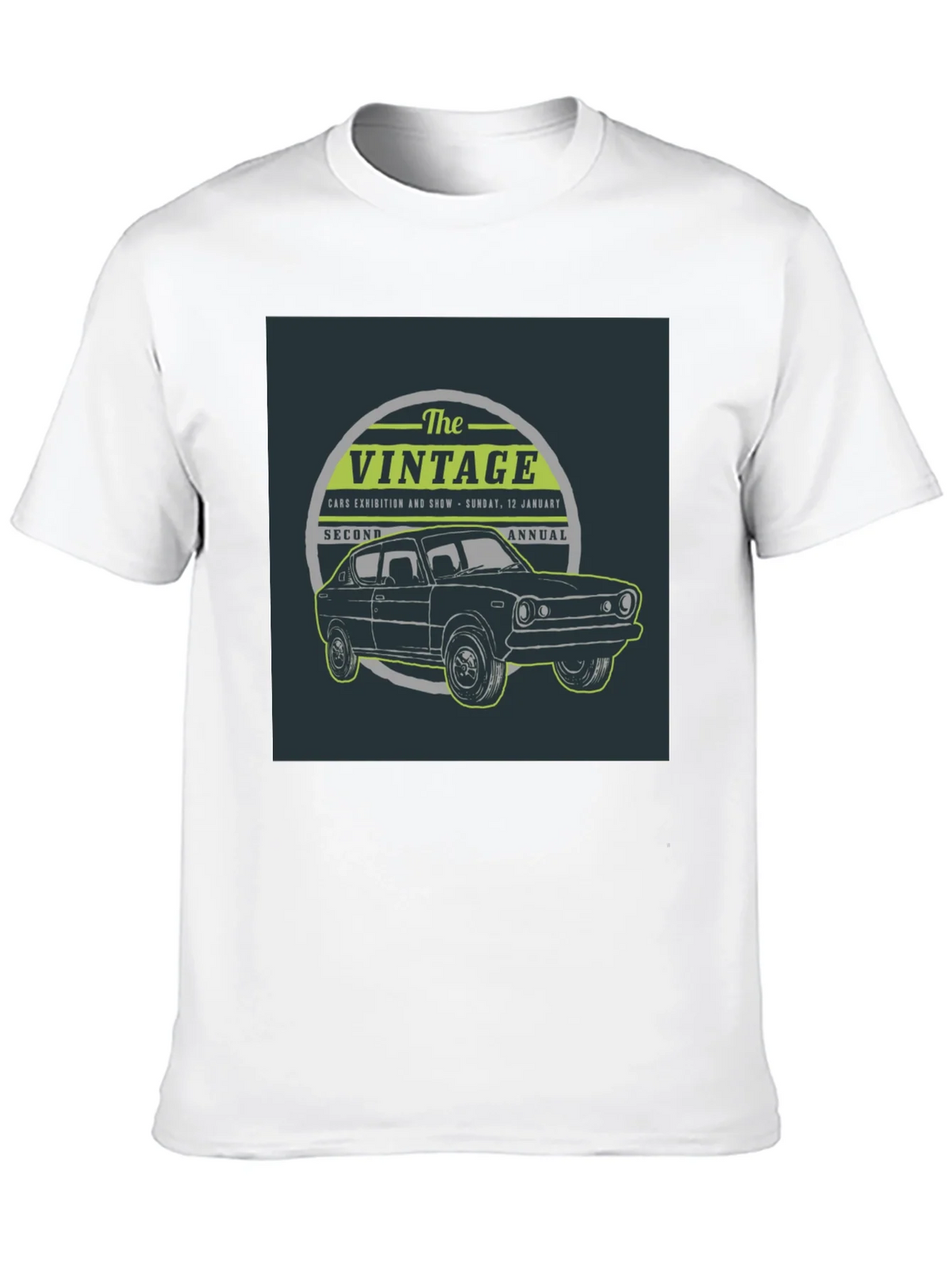 Vintage Car Show T-Shirt - Black product image 9