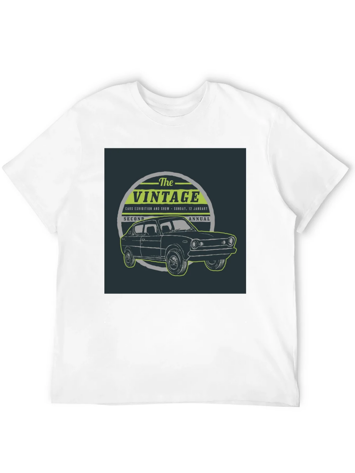 Vintage Car Show T-Shirt - Black product image 11