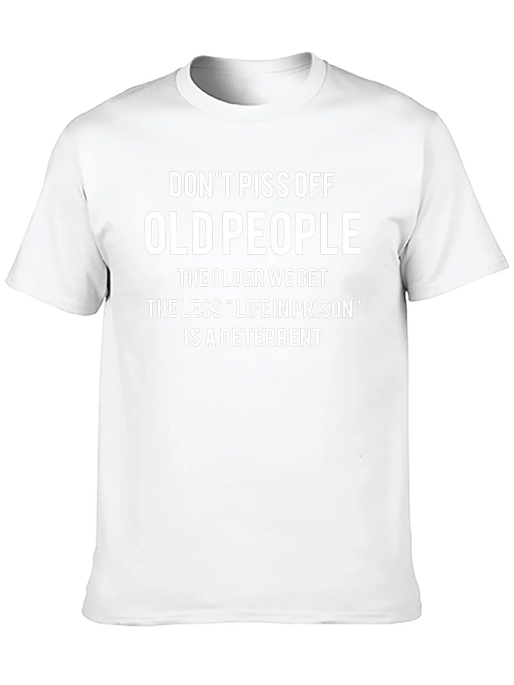 Dont Piss Off Old People T-Shirt product image 9