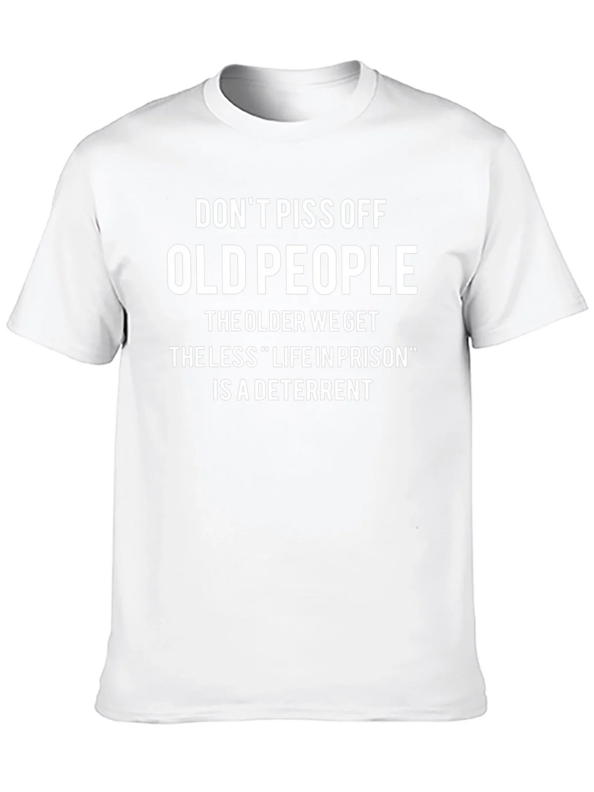 Dont Piss Off Old People T-Shirt product image 9