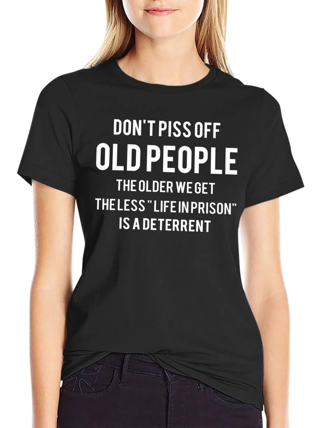 Dont Piss Off Old People T-Shirt product image 2