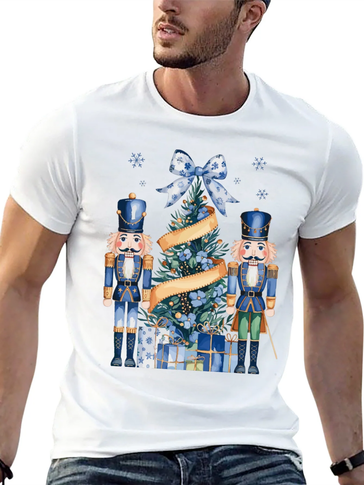 Festive Nutcracker Christmas T-Shirt product image 12