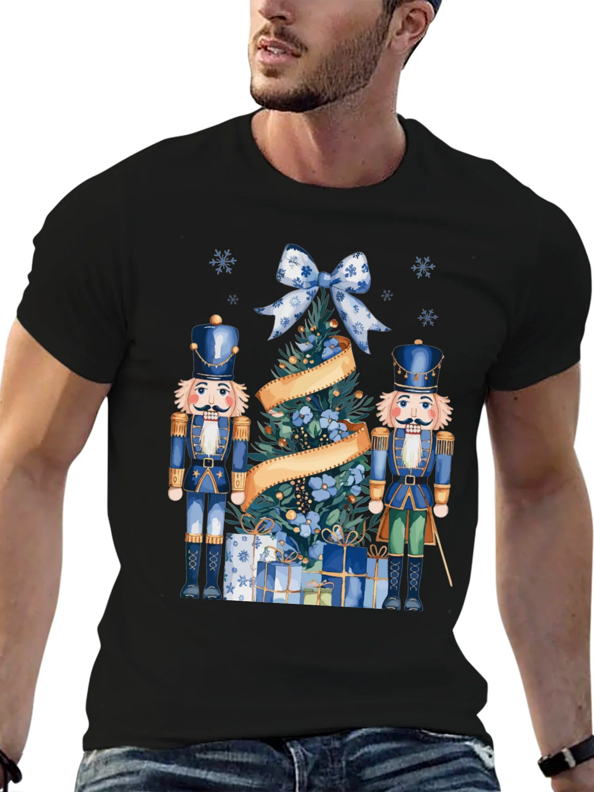 Festive Nutcracker Christmas T-Shirt product image 6