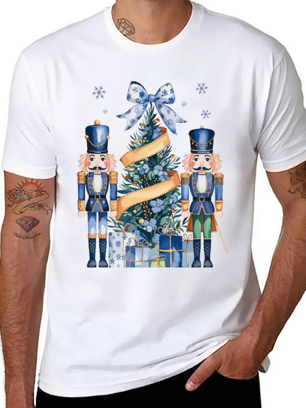 Festive Nutcracker Christmas T-Shirt product image 7