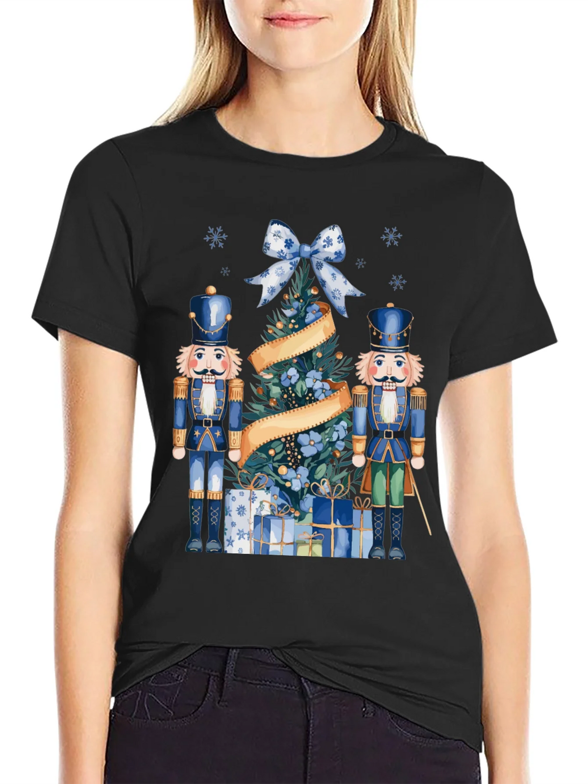 Festive Nutcracker Christmas T-Shirt product image 2
