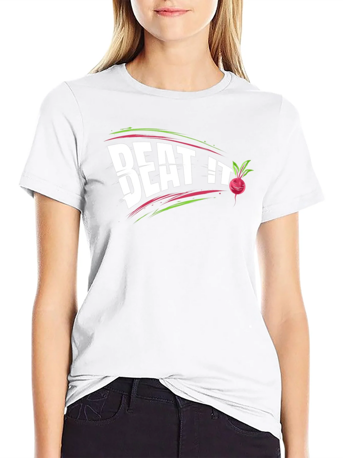 Beat It Beet Pun T-Shirt - Funny Vegetable Tee product image 8