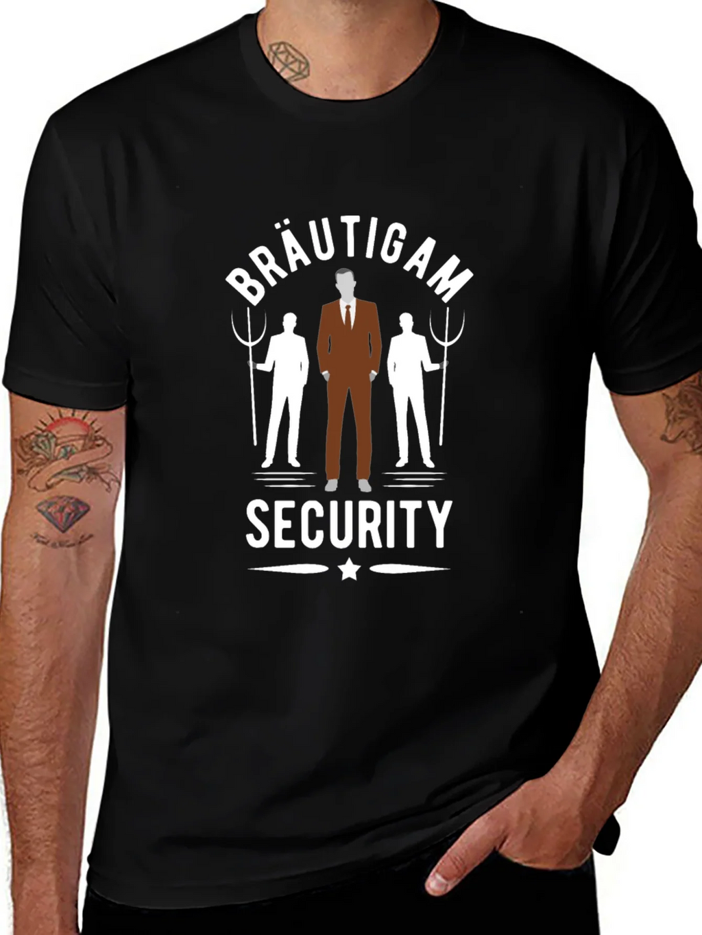 Bräutigam Security T-Shirt - Grooms product image 1