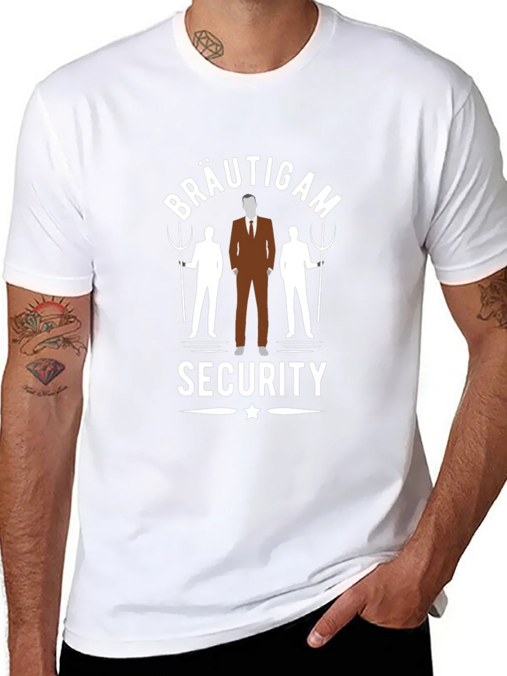 Bräutigam Security T-Shirt - Grooms product image 7