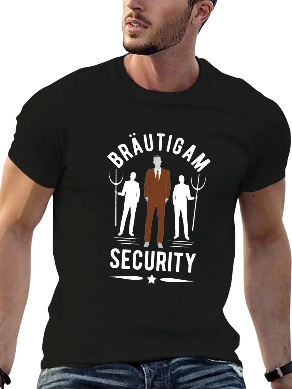 Bräutigam Security T-Shirt - Grooms product image 6