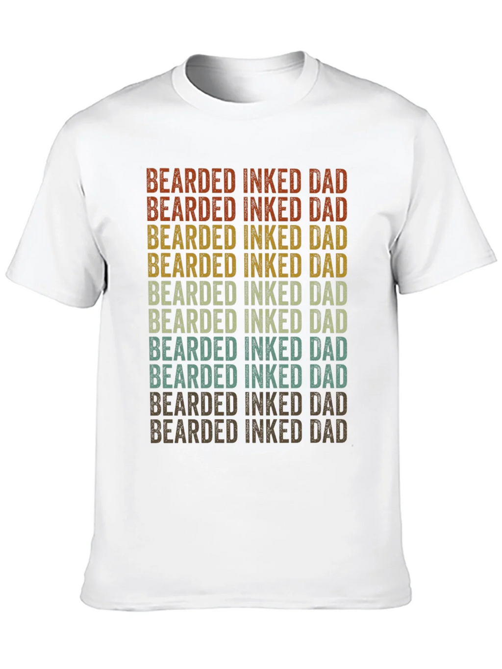 Bearded Inked Dad Graphic Tee product image 9