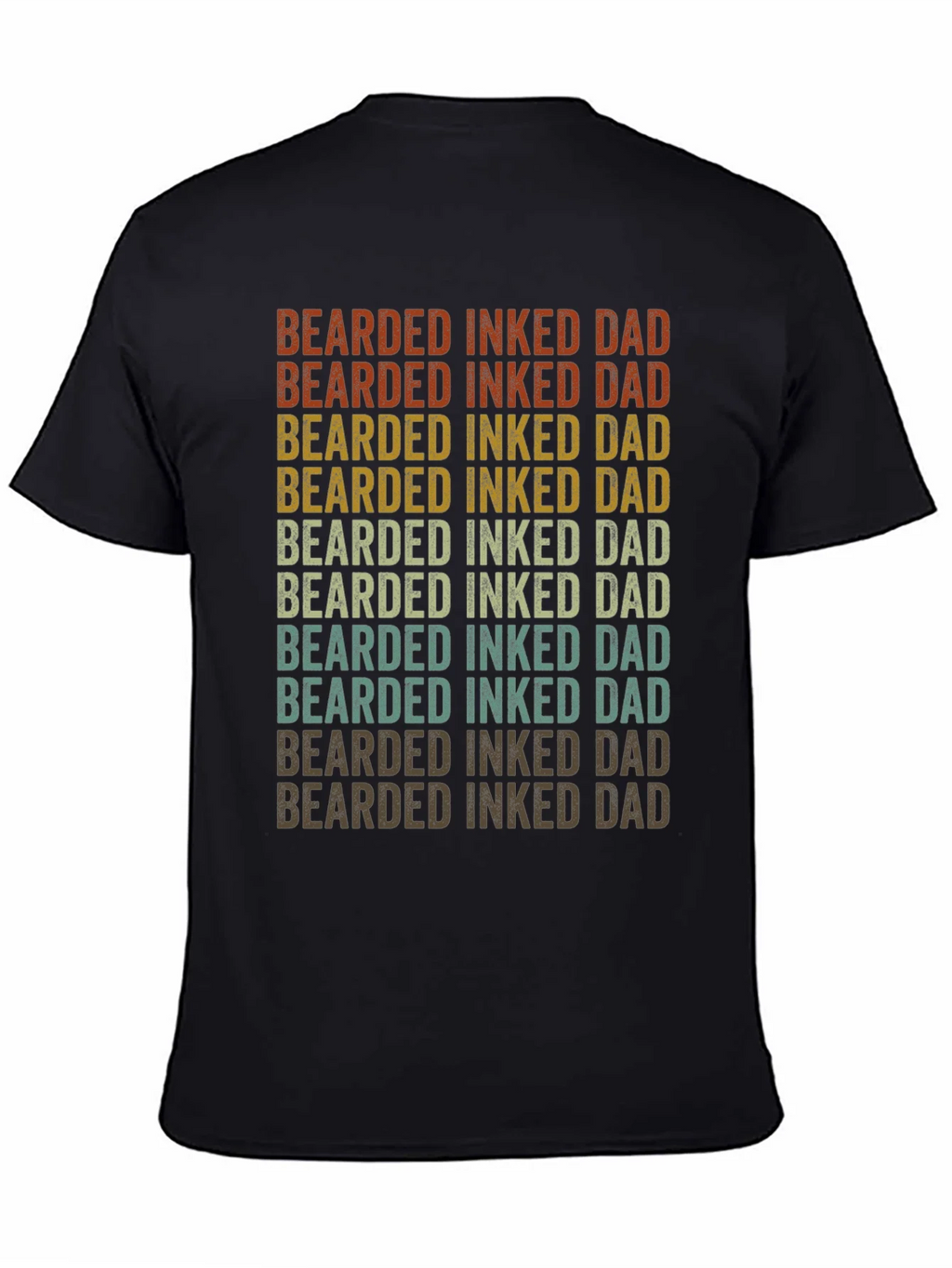 Bearded Inked Dad Graphic Tee product image 4