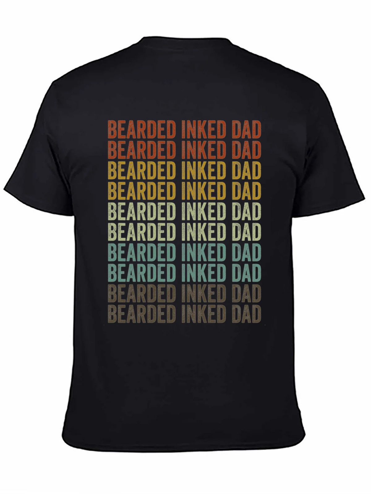 Bearded Inked Dad Graphic Tee product image 4