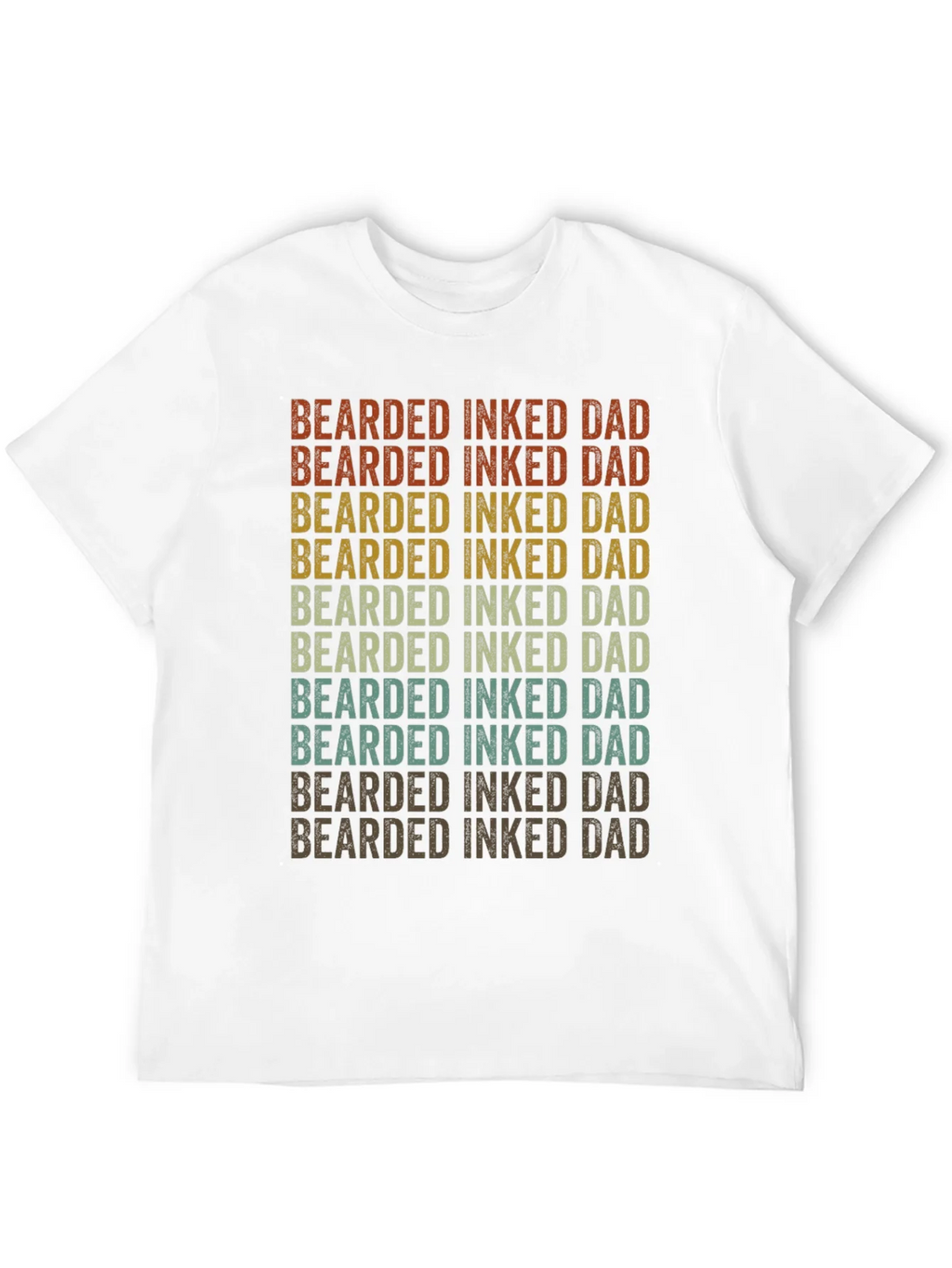Bearded Inked Dad Graphic Tee product image 11