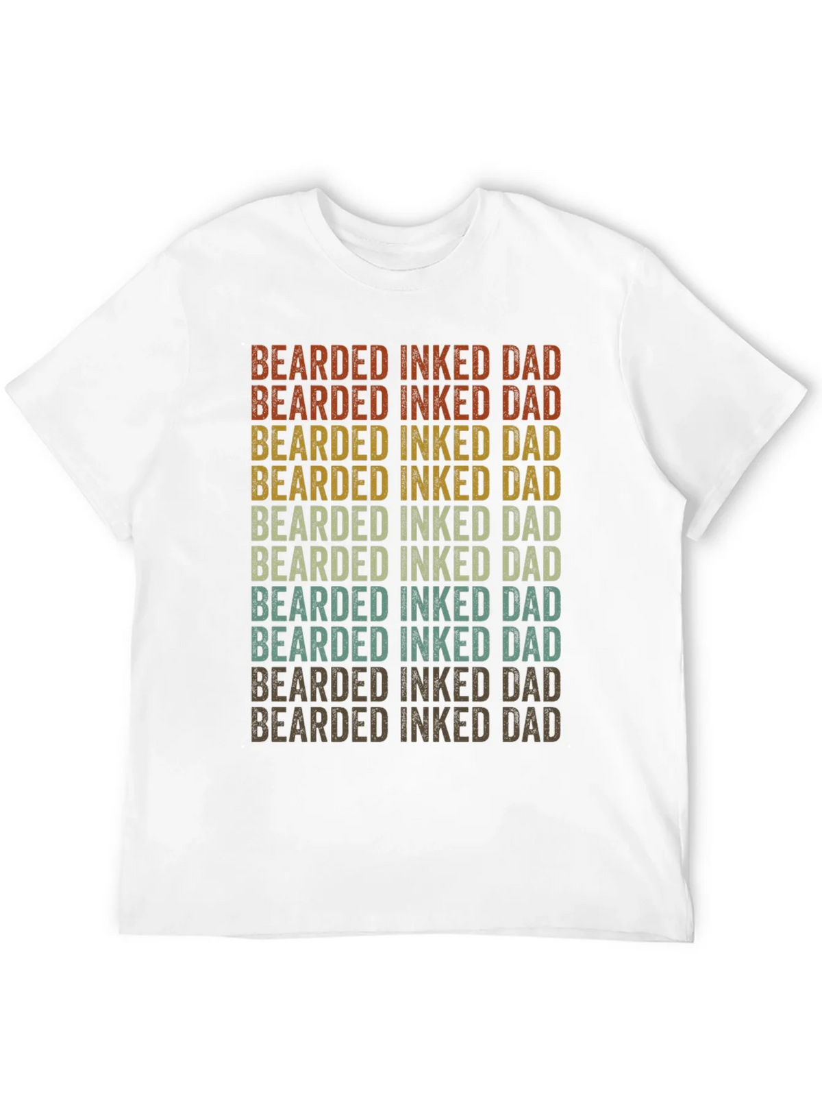 Bearded Inked Dad Graphic Tee product image 11