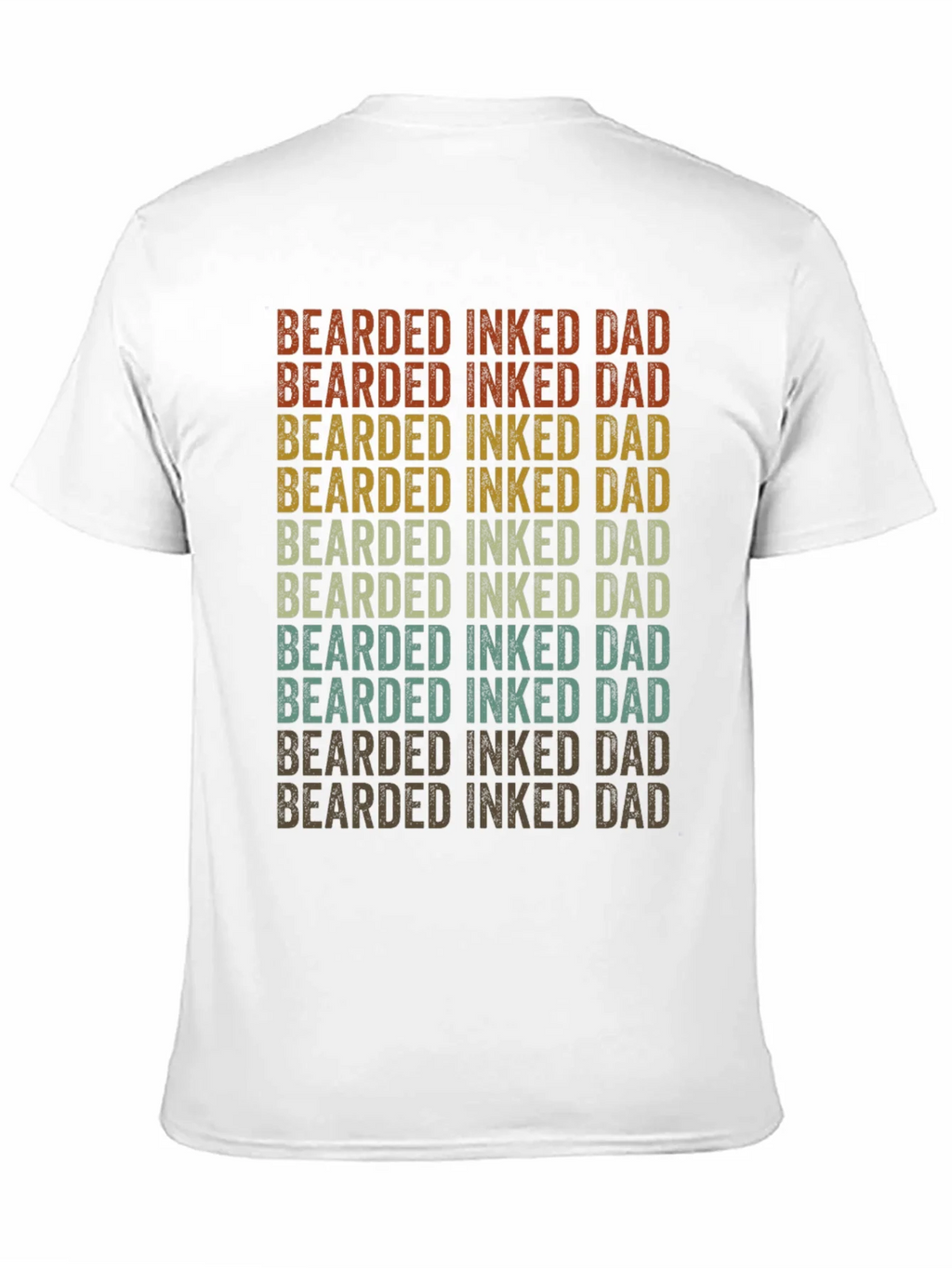 Bearded Inked Dad Graphic Tee product image 10