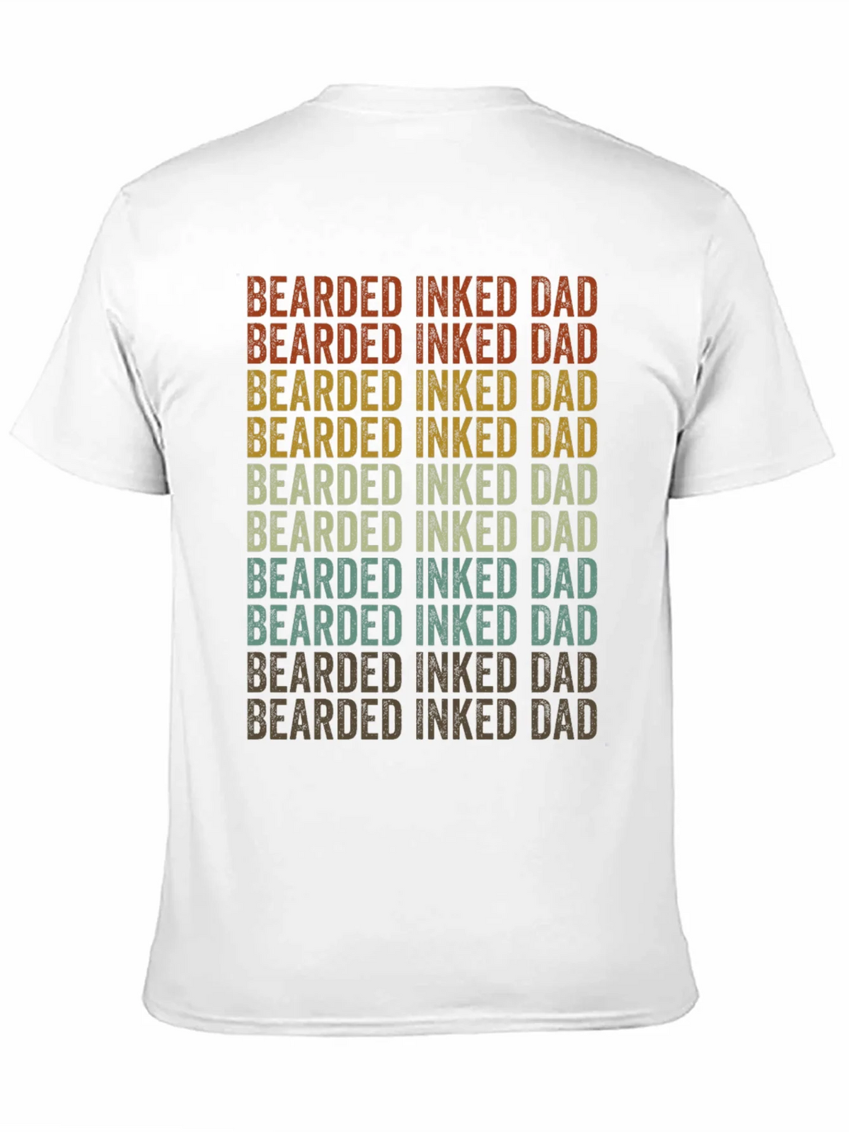 Bearded Inked Dad Graphic Tee product image 10