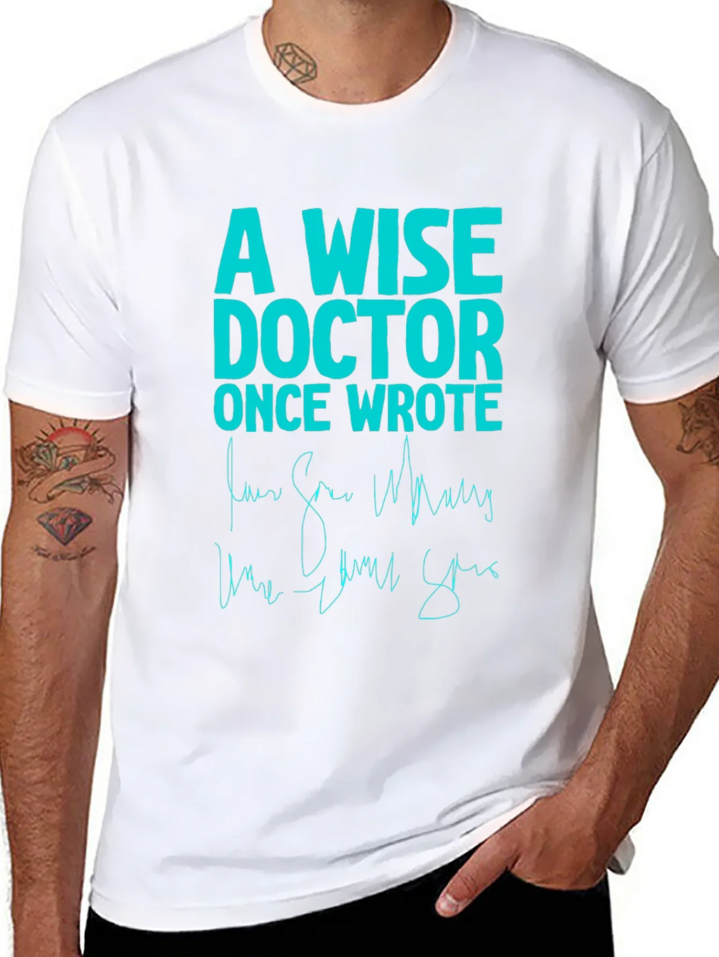 A Wise Doctor T-Shirt - Funny Medical Humor Tee product image 7