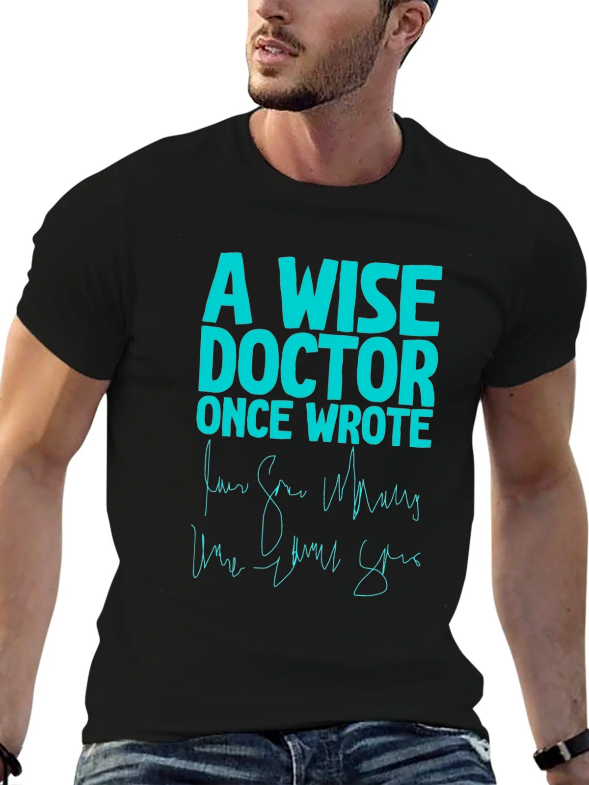 A Wise Doctor T-Shirt - Funny Medical Humor Tee product image 6