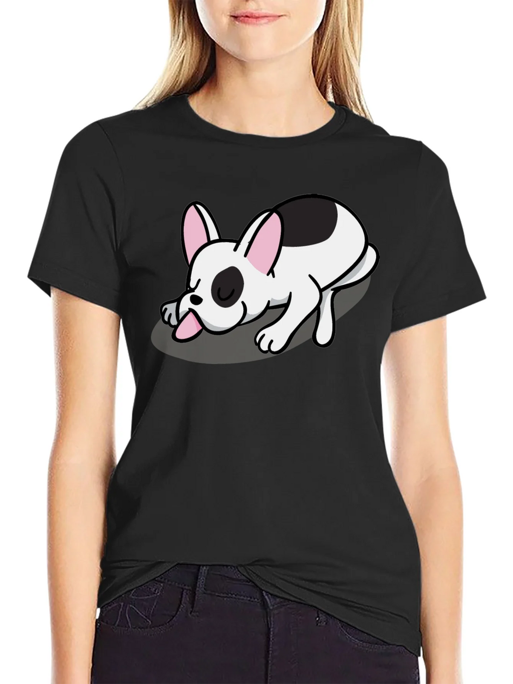 Dog Graphic T-Shirt - Cute French Bulldog Design product image 2