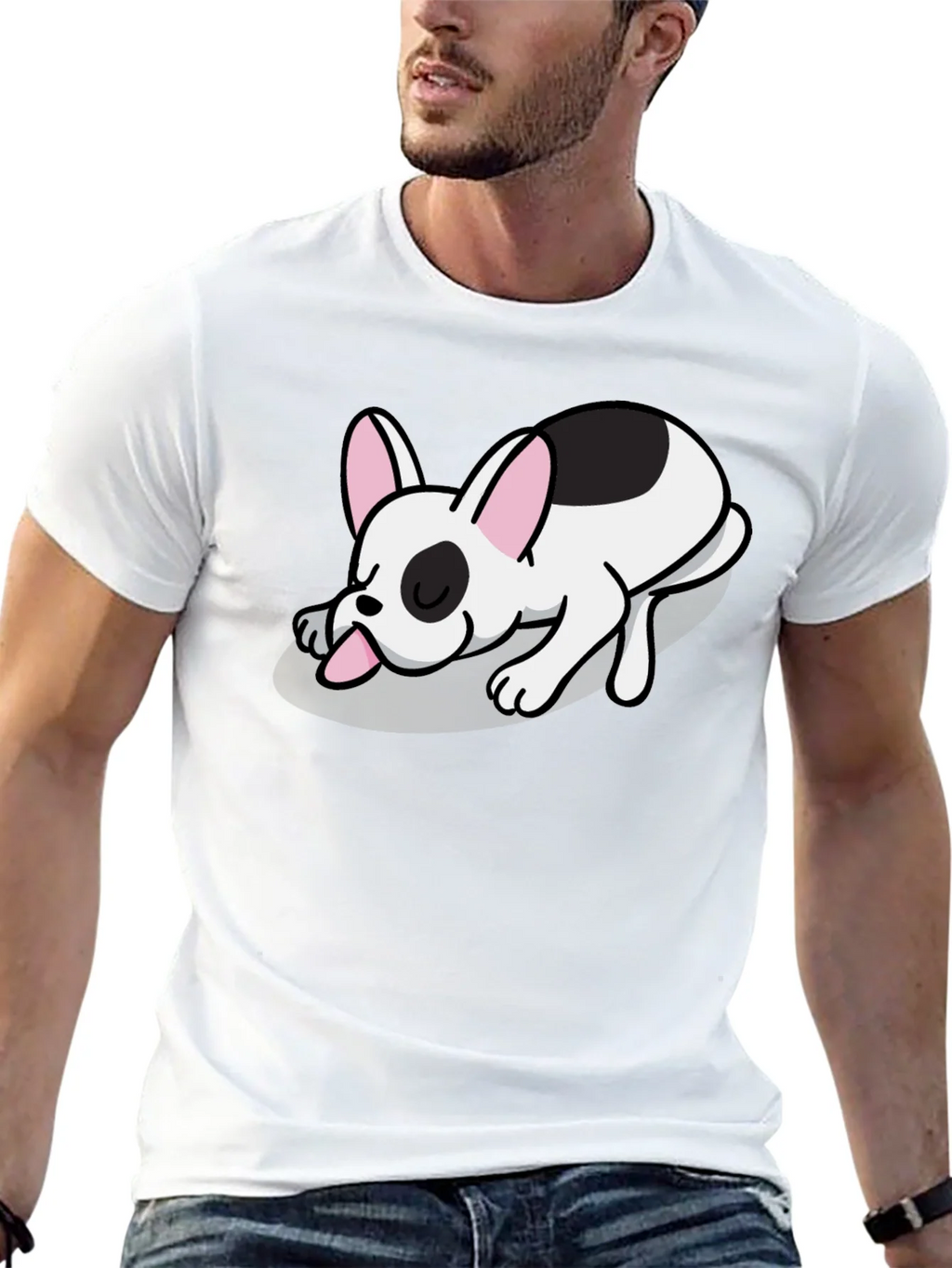 Dog Graphic T-Shirt - Cute French Bulldog Design product image 12
