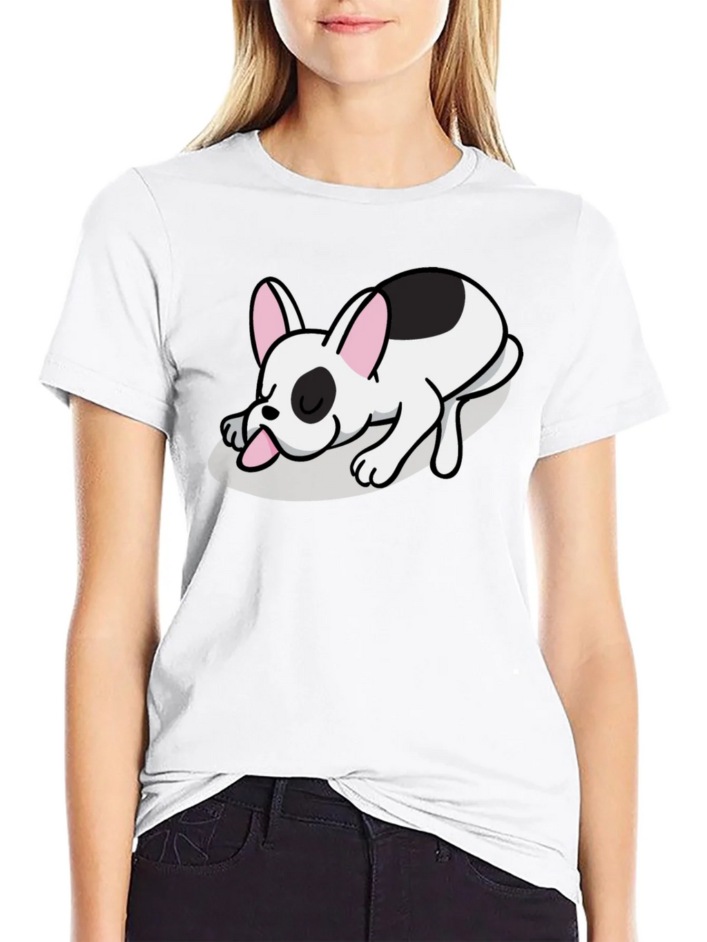 Dog Graphic T-Shirt - Cute French Bulldog Design product image 8