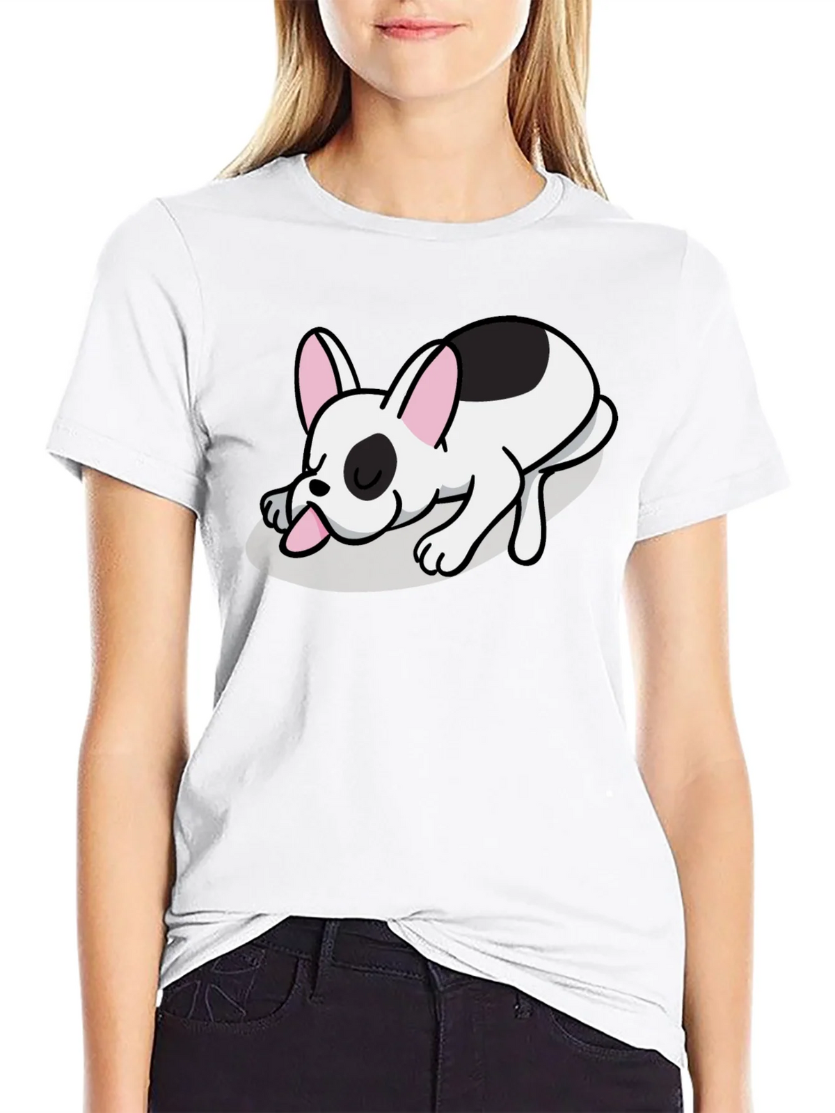 Dog Graphic T-Shirt - Cute French Bulldog Design product image 8
