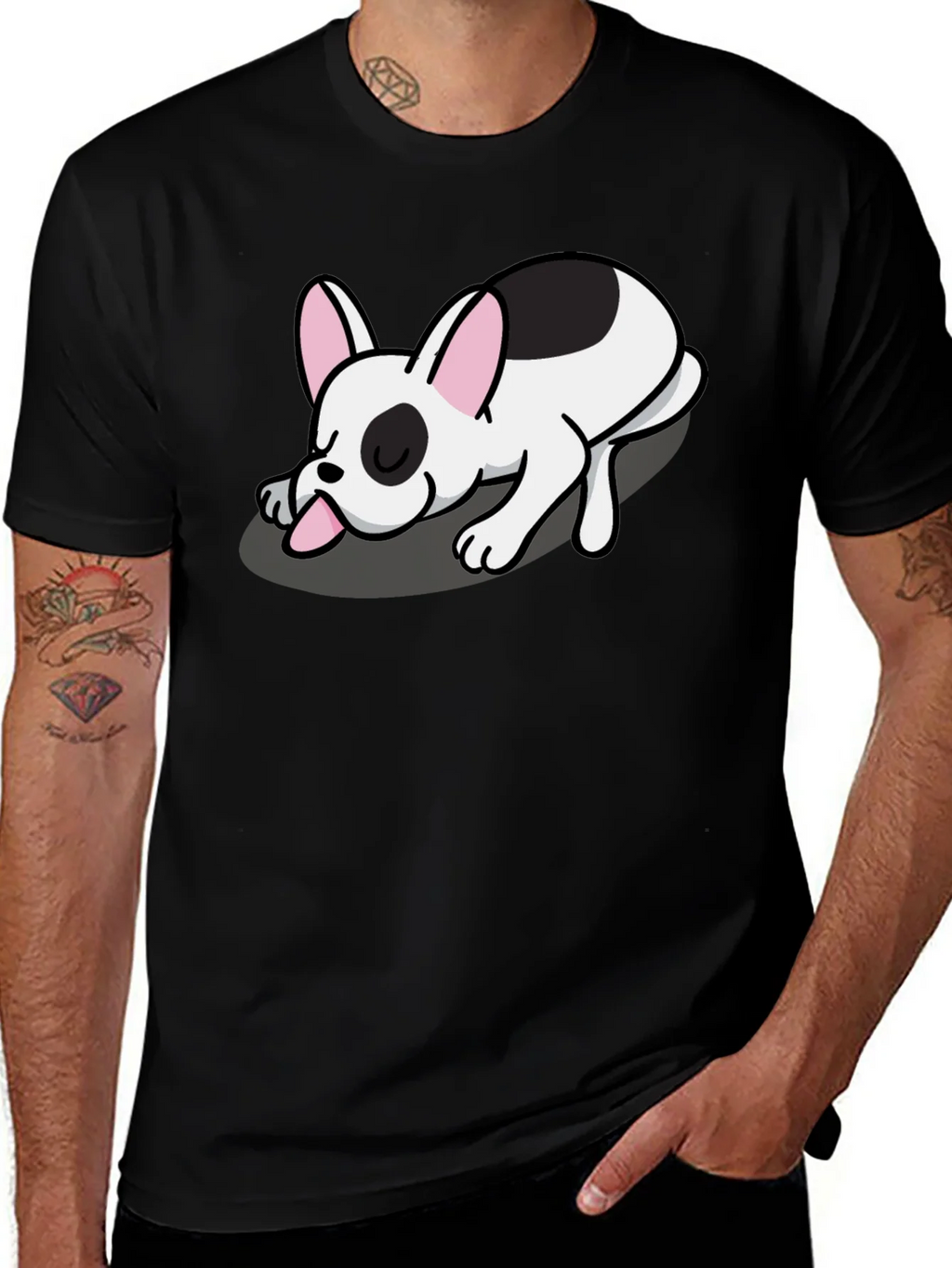 Dog Graphic T-Shirt - Cute French Bulldog Design product image 1