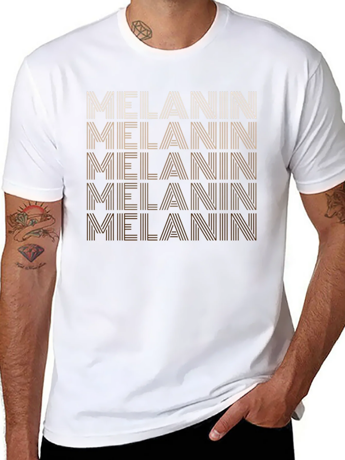 Melanin Pride T-Shirt - Stylish Graphic Tee product image 7