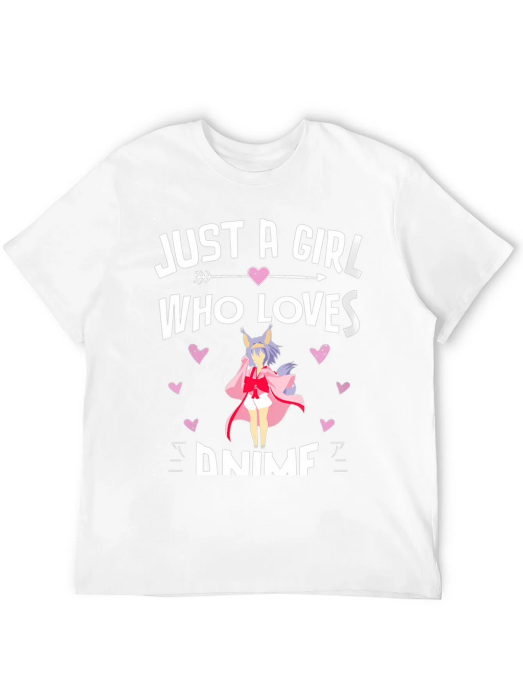 Just A Girl Who Loves Anime T-Shirt product image 11