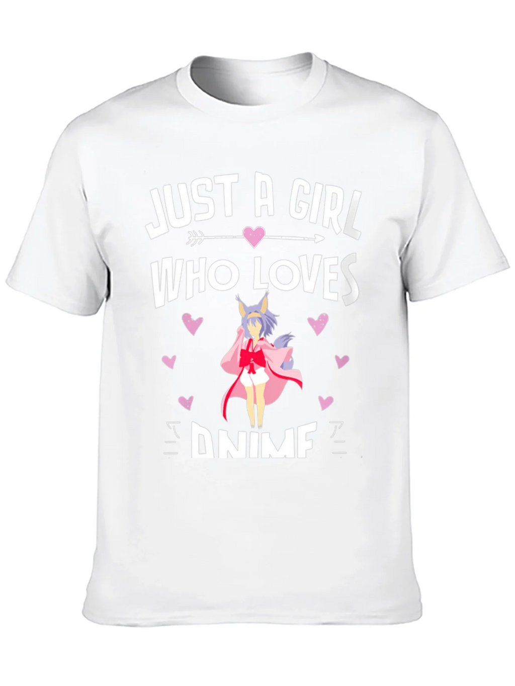 Just A Girl Who Loves Anime T-Shirt product image 9
