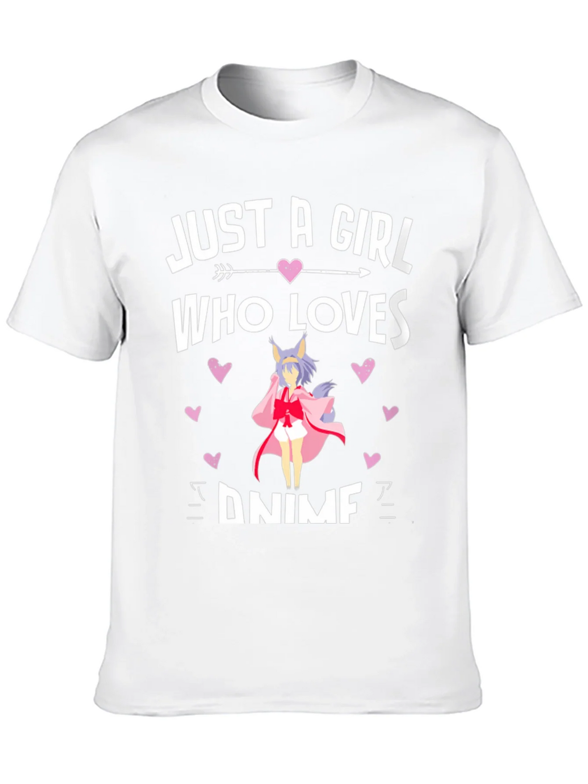 Just A Girl Who Loves Anime T-Shirt product image 9