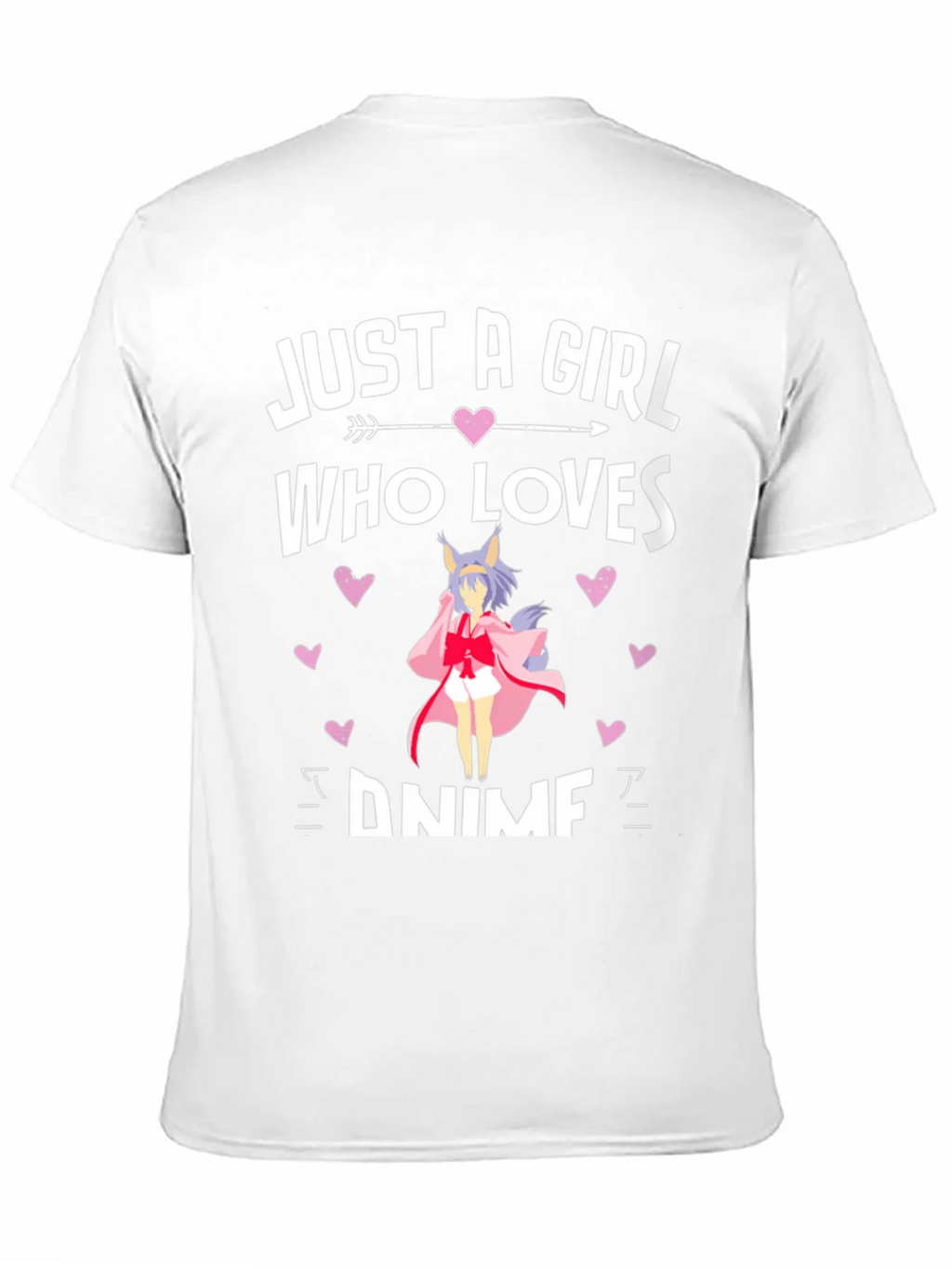 Just A Girl Who Loves Anime T-Shirt product image 10