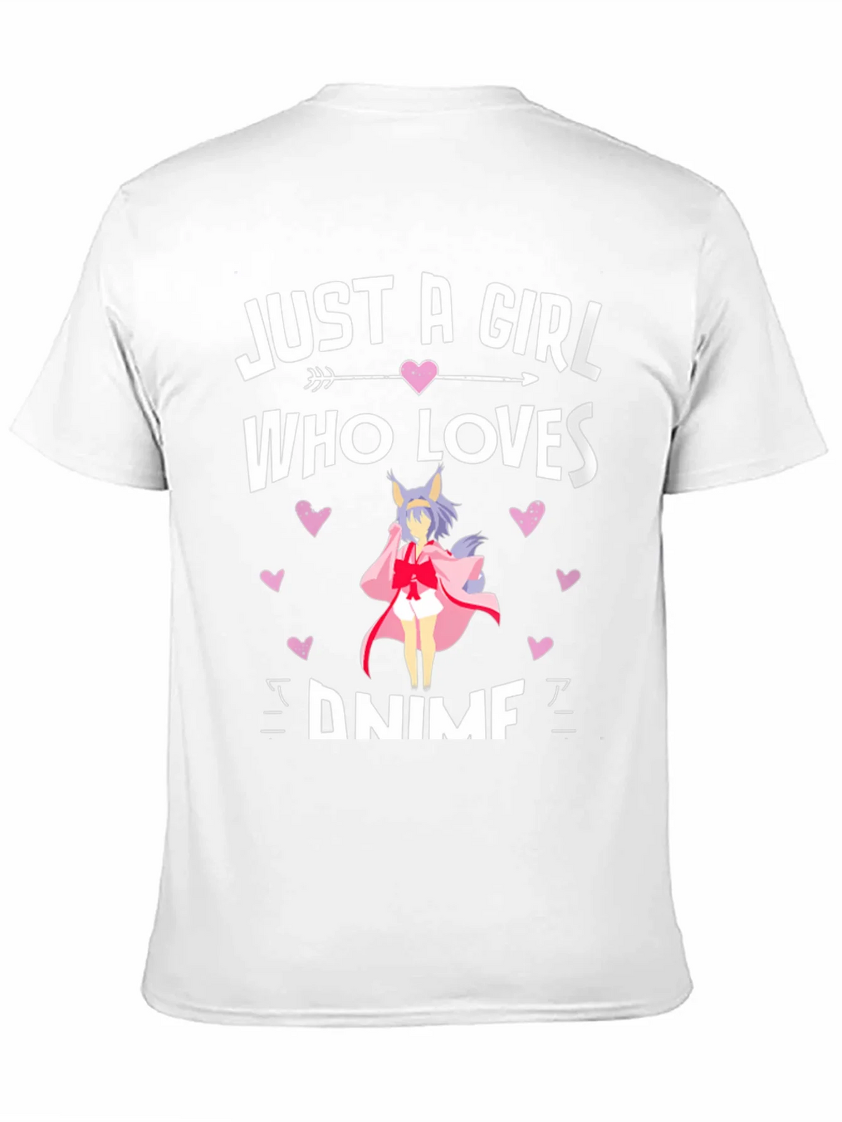 Just A Girl Who Loves Anime T-Shirt product image 10